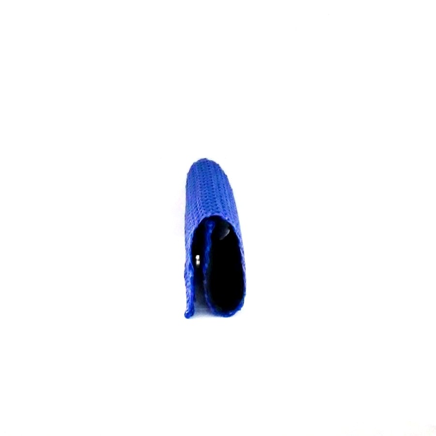 Cartera Artesanal Tejida Color Azul Rey