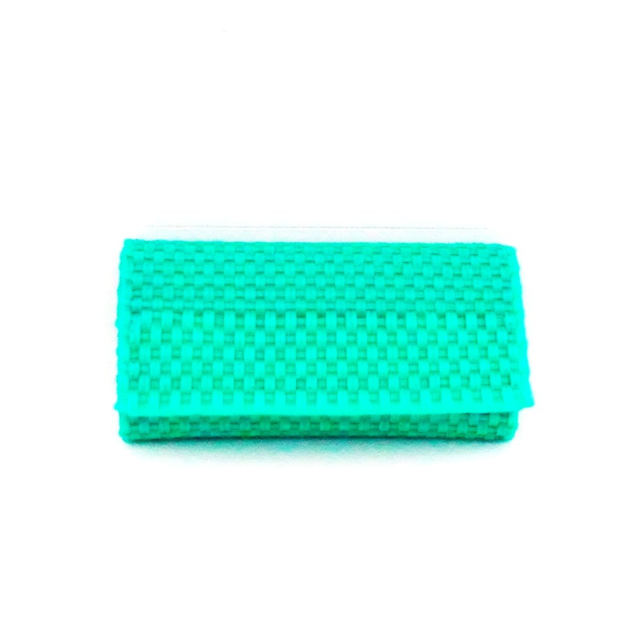 Cartera Tejida Color Menta